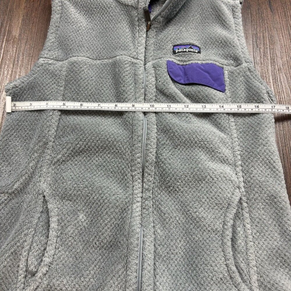 Patagonia Re-Tool Vest Tailored Grey Nickel X-Dye Concord Purple Zip Women’s S - Picture 5 of 6